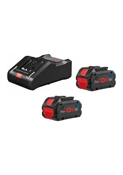 2 x PROCORE18V 8.0AH + Gal 18V-160 C + Gcy 42 Akü Şarj Cihazı Seti 1600A016GP