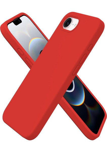 Apple iPhone 16E ile Uyumlu Telefon Kılıfı Kadife Iç Yüzey Soft Tasarım Lansman Kılıf