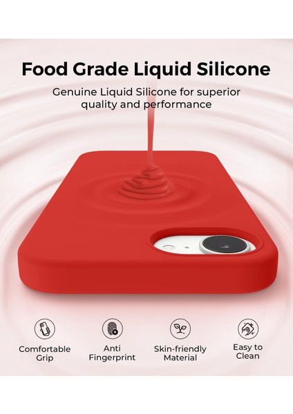 Apple iPhone 16E ile Uyumlu Telefon Kılıfı Kadife Iç Yüzey Soft Tasarım Lansman Kılıf fırsatları