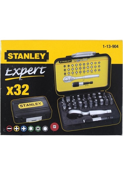 1-13-904 Fatmax Bits Set 32'li ¼ + Manyetik Tutucu + Otomatik Lokma Kolu fiyatları