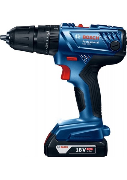 Professional GSB 180-LI 18 Volt 2.0 Ah Çift Akülü Darbeli Delme/Vidalama