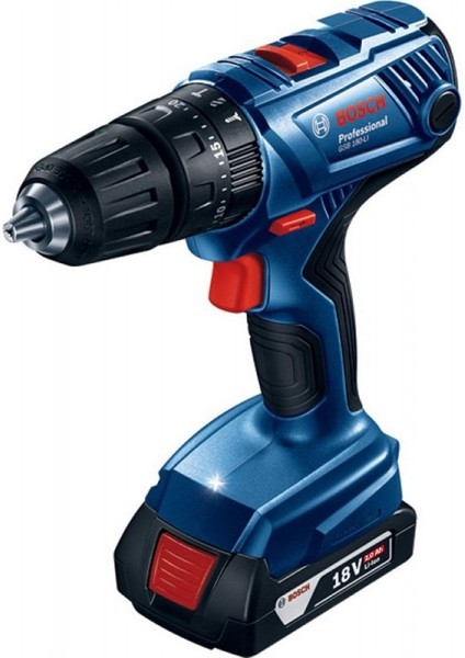 Professional GSB 180-LI 18 Volt 2.0 Ah Çift Akülü Darbeli Delme/Vidalama