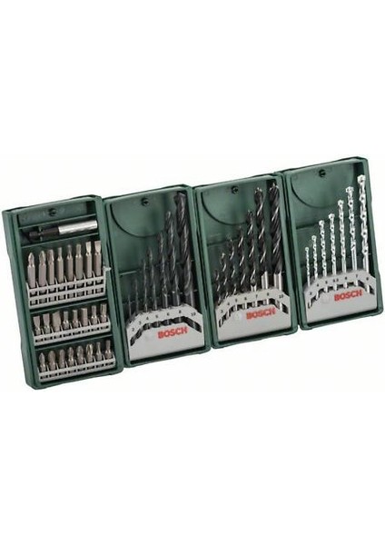 2607017071 Çoklu 3+1 Mini X Line Matkap Uçları Seti 4 Set