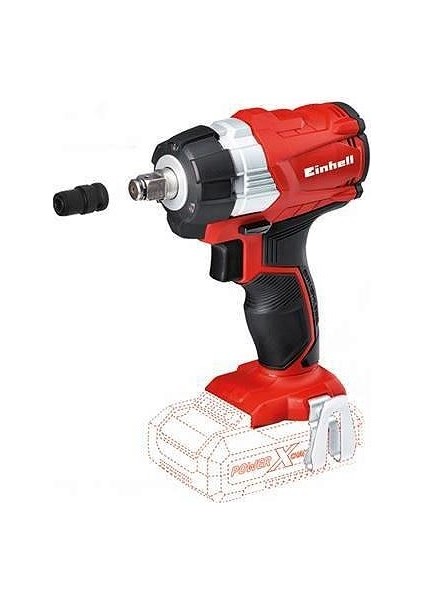 Professional Akülü Darbeli Somun Sıkma TP-CW 18 Li BL Solo Power X-Change (18 V, 215 Nm, Kömürsüz, Dış Kare Uç, Uç Adaptörü, LED Işık, Akü Dahil Değildir) - 4510040