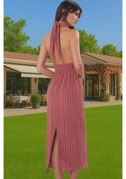 Yazlık Plaj Elbisesi Maxi Boy Keten Karışımlı Şık ve Rahat Seçkin Malzeme Profesyonel Görünüm modelleri