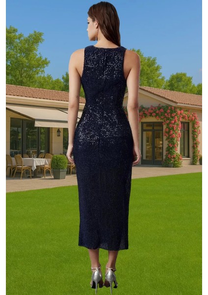 Altın Parıltılı Örme Bodycon Abiye Elbise Yazlık Özel Günler Için Uzun Ömürlü Özenle Seçilmiş modelleri