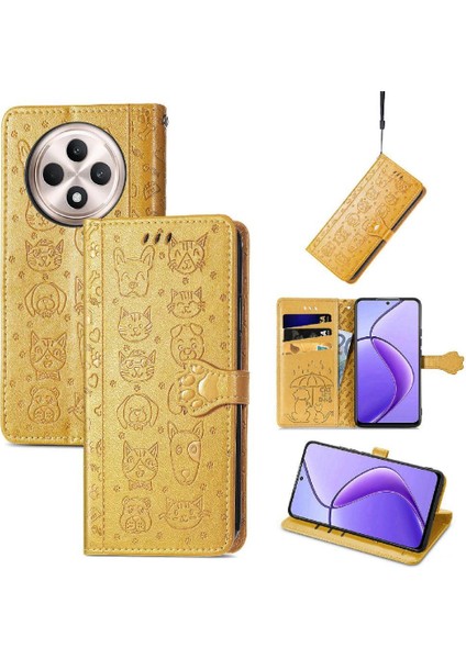 Tecno Spark 30C Deri Kılıf Darbeye Kısa Kayış Kapak Için Kılıf (Yurt Dışından)