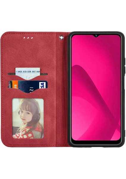 Infinix Smart 9 Basit Iş Deri Çanta Flip Kapak Için Flip Case (Yurt Dışından) indirimleri