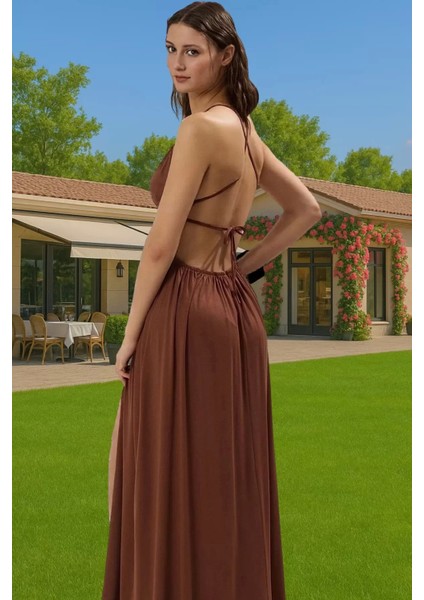 Yazlık Plaj Elbisesi Bodycon Tek Omuz Viskoz Maxi Rahat Kullanım Uzun Ömürlü Özel Tasarım