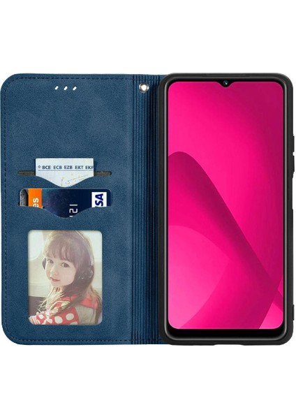 Infinix Smart 9 Basit Iş Deri Çanta Flip Kapak Için Flip Case (Yurt Dışından) fiyatları