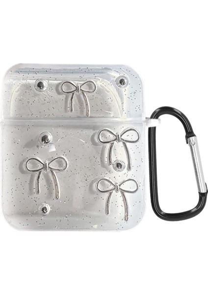 Airpods 1. Nesil / 2. Nesil Kılıf Figure Series Prettycharm Bow