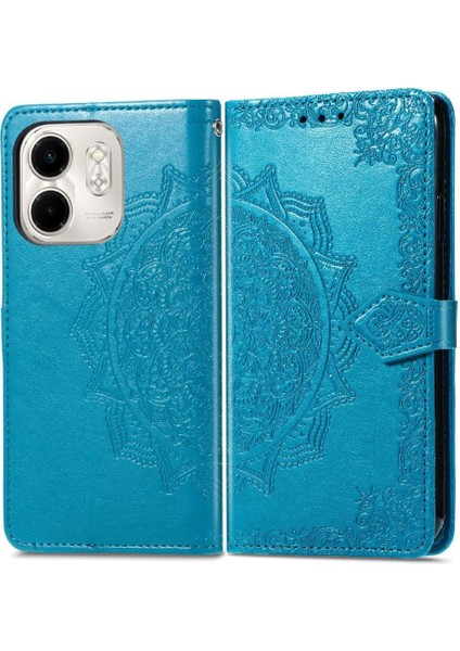 Infinix Smart 9 Flip Kapak Için Flip Case Basit Iş Zarif Desen (Yurt Dışından) modelleri