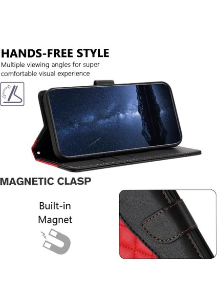 Tecno Spark 9 Pro Pu Deri Manyetik Cüzdan Koruma Kartı Için Flip Case (Yurt Dışından)