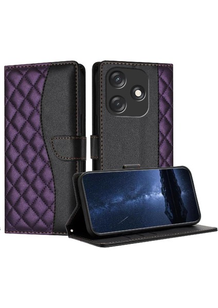 Tecno Spark 10C Pu Deri Manyetik Bilek Kayışı Kart Yuvaları Için Flip Case (Yurt Dışından)