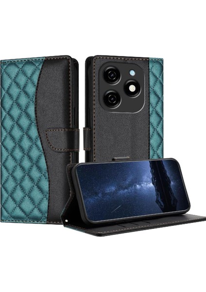 Tecno Spark 20 Kart Yuvaları Tutucu Pu Deri Manyetik Cüzdan Için Flip Case (Yurt Dışından)
