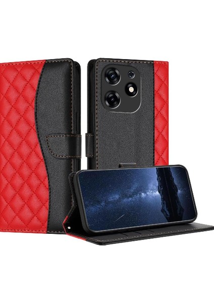 Tecno Spark 10 Pro Pu Deri Bilek Kayışı Cüzdan Koruma Için Flip Case (Yurt Dışından)