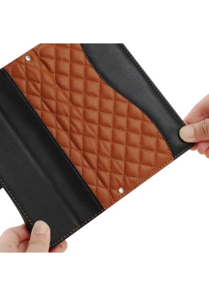 Tecno Spark 20 Pro Bilek Kayışı Manyetik Pu Deri Kart Için Flip Case (Yurt Dışından)