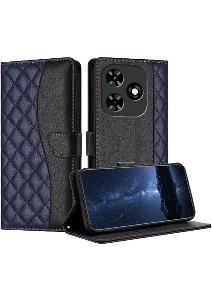 Tecno Spark Go 2024 Pu Deri Bilek Kayışı Cüzdan Koruma Için Flip Case (Yurt Dışından)