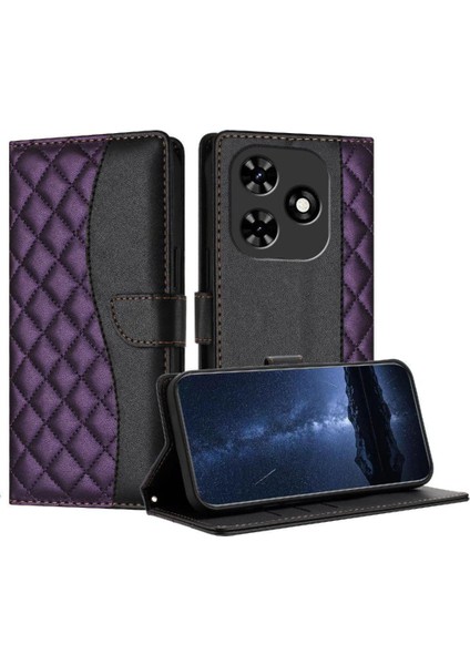 Tecno Spark Go 2024 Pu Deri Bilek Kayışı Cüzdan Koruma Için Flip Case (Yurt Dışından)