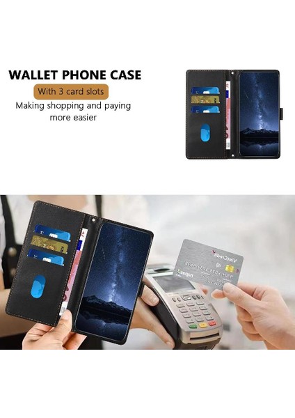 Tecno Spark Go 2024 Pu Deri Bilek Kayışı Cüzdan Koruma Için Flip Case (Yurt Dışından)