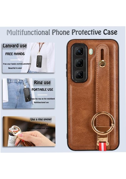 Şişe ile Infinix Hot 50 5g Uyumluluk Toka Yüzük Kickstand Için Kılıf (Yurt Dışından) fırsatları