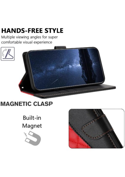 Infinix Zero 30 5g Pu Deri Kart Yuvaları Tutucu Bilek Kayışı Için Flip Case (Yurt Dışından) indirimleri