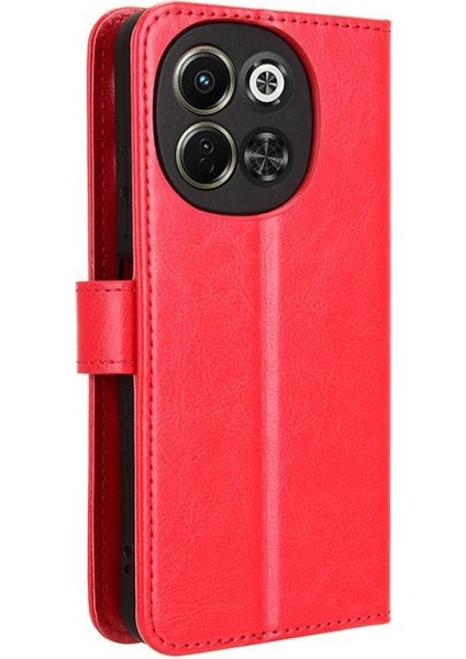 Tecno Pova 6 Neo 5g Kart Tutucu Kapak Kapak Cüzdan Manyetik Için Kılıf (Yurt Dışından)