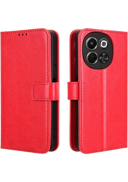 Tecno Spark 30 5g Kart Tutucu Cüzdan Manyetik Kapak Kapak Için Kılıf (Yurt Dışından)