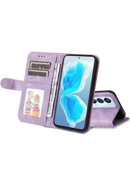 Tecno CAMON18 Premier Deri Kart Yuvası Tutucular Koruyucu Kapak Için Kılıf (Yurt Dışından)