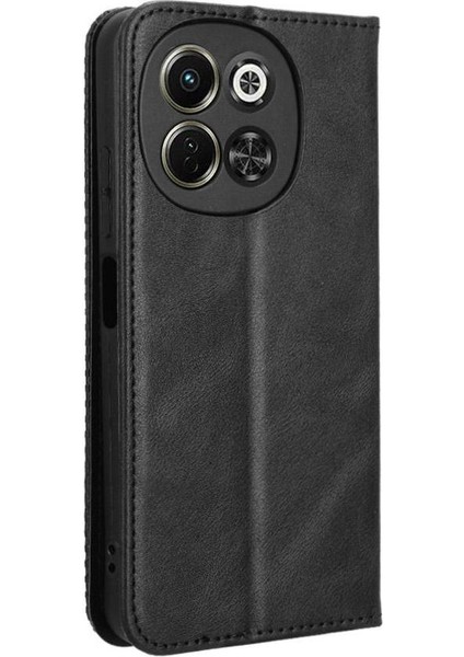 Tecno Pova 6 Neo 5g Manyetik Kapatma Cüzdan Pu Deri Için Kılıf (Yurt Dışından)