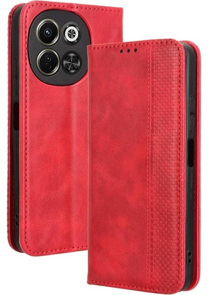 Tecno Spark 30 5g Cüzdan Pu Deri Manyetik Kapatma Için Kılıf (Yurt Dışından)