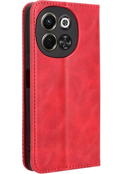 Tecno Spark 30 5g Cüzdan Pu Deri Manyetik Kapatma Için Kılıf (Yurt Dışından)