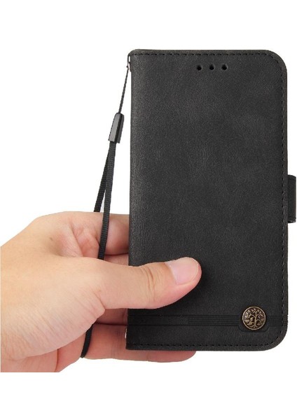 Infinix Smart 6 Kart Yuvası Tutucular Deri Koruyucu Kapak Için Kılıf (Yurt Dışından)