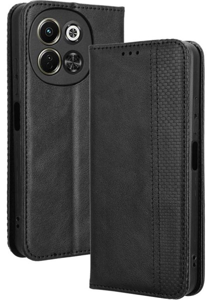 Tecno Spark 30 5g Cüzdan Pu Deri Manyetik Kapatma Için Kılıf (Yurt Dışından)