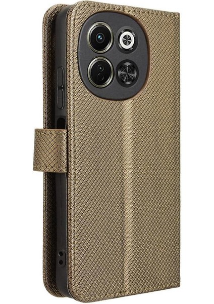 Tecno Pova 6 Neo 5g Kapak Manyetik Cüzdan Kart Tutucu Kickstand Için Kılıf (Yurt Dışından)