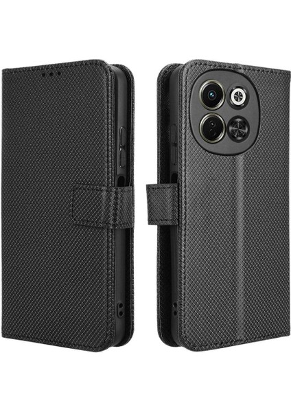 Tecno Pova 6 Neo 5g Kapak Manyetik Cüzdan Kart Tutucu Kickstand Için Kılıf (Yurt Dışından)