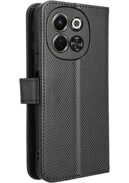 Tecno Pova 6 Neo 5g Kapak Manyetik Cüzdan Kart Tutucu Kickstand Için Kılıf (Yurt Dışından)
