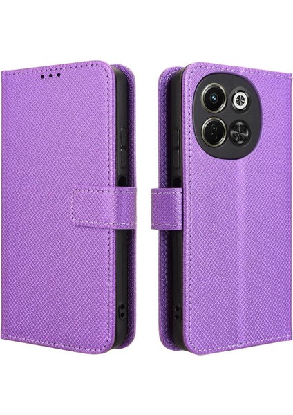 Tecno Pova 6 Neo 5g Kapak Manyetik Cüzdan Kart Tutucu Kickstand Için Kılıf (Yurt Dışından)
