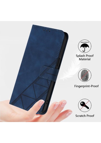 Tecno Pova 6 Neo 5g Cüzdan Kapak Flip Folio Kitap Koruyucu Pu Için Kılıf (Yurt Dışından)