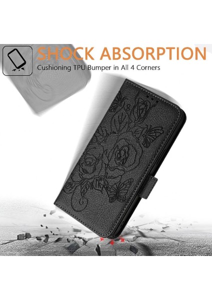 Kredi Kartı Yuvası Manyetik Cüzdan ile Tecno Spark 30 5g Pu Deri Için Kılıf (Yurt Dışından)