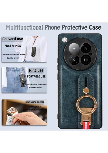 Infinix Zero 40 4g Toka Yüzük Kickstand Premium Pu Deri Bilek Için Kılıf (Yurt Dışından) modelleri