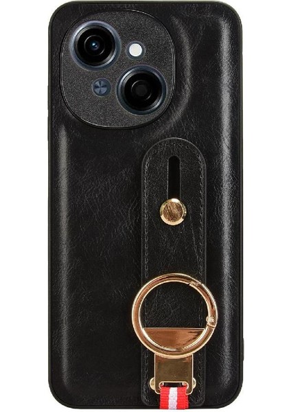 Şişe Açacağı Bilek ile Tecno Spark Go 1 Toka Yüzük Kickstand Için Kılıf (Yurt Dışından)