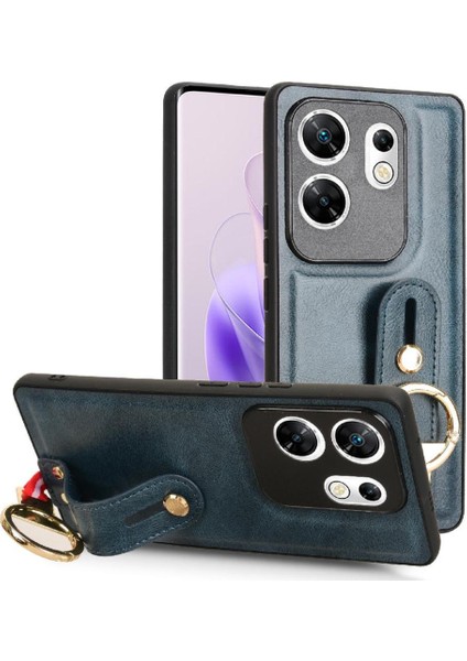 Infinix Zero 30 4g Toka Yüzük Kickstand Bilek Kayışı Premium Pu Için Kılıf (Yurt Dışından) fiyatları