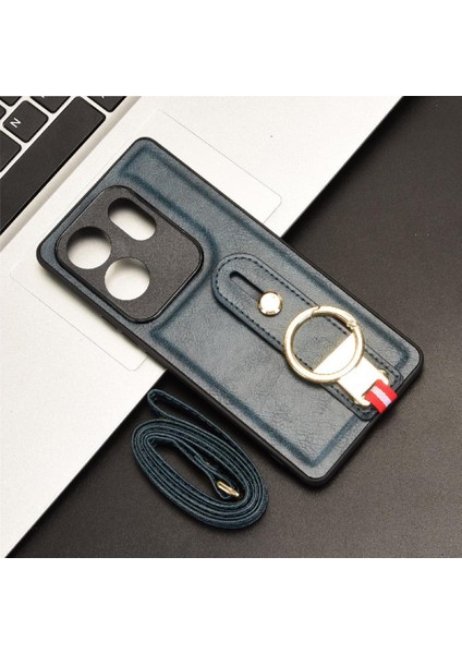 Infinix Zero 30 4g Toka Yüzük Kickstand Bilek Kayışı Premium Pu Için Kılıf (Yurt Dışından) modelleri