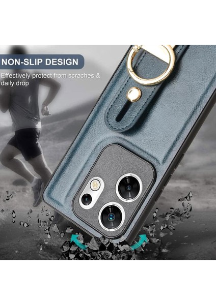 Infinix Zero 30 4g Toka Yüzük Kickstand Bilek Kayışı Premium Pu Için Kılıf (Yurt Dışından) fırsatları