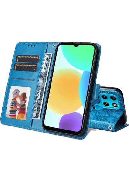 Infinix Smart 6 Koruyucu Kapak Için Kılıf Deri Kart Yuvaları Flip (Yurt Dışından)