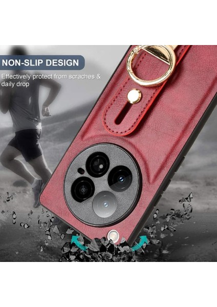 Infinix Zero 40 4g Toka Yüzük Kickstand Premium Pu Deri Bilek Için Kılıf (Yurt Dışından) indirimleri
