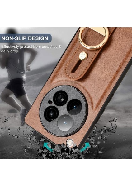Infinix Zero 40 4g Toka Yüzük Kickstand Premium Pu Deri Bilek Için Kılıf (Yurt Dışından) fırsatları