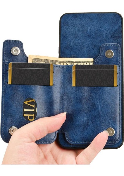 Tecno Camon 30S Kickstand Cüzdan Kılıf Kart Çanta Vegan Pu Için Cüzdan Kılıf (Yurt Dışından) fiyatları