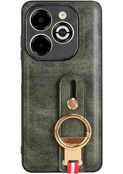 Şişe Açacağı Pu ile Infinix Smart 8 Plus Toka Yüzük Kickstand Için Kılıf (Yurt Dışından) modelleri